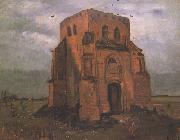The Old Cemetery Tower at Nuenen (nn04), Vincent Van Gogh